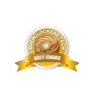 "Overclockers Tech Gold Award"